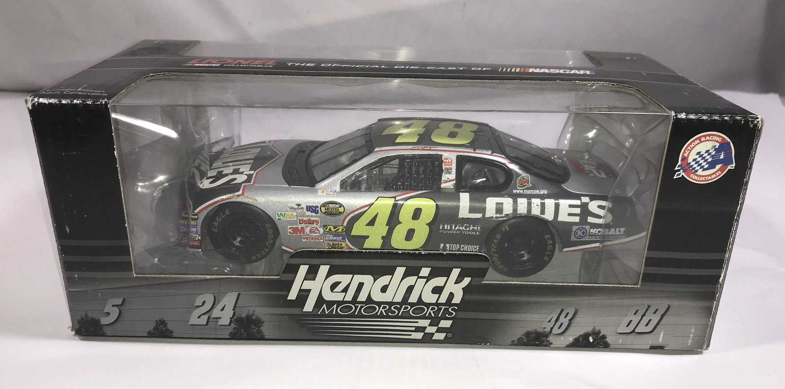 Jimmie Johnson 48 Car in Jeff Gordon Box: .