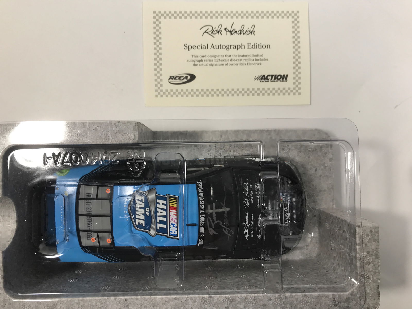 Rick Hendrick autographed 2016 SS