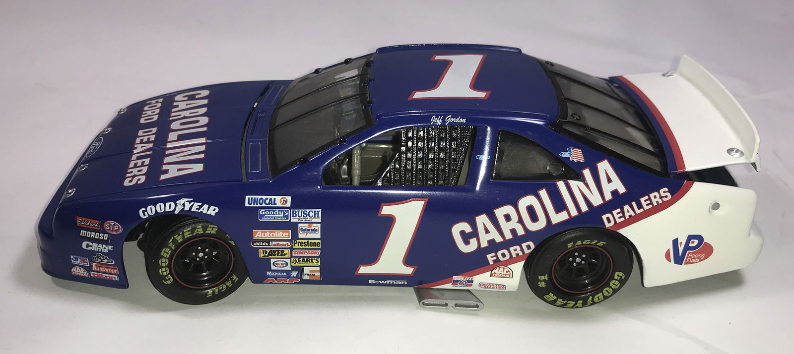 Jeff Gordon NASCAR Carolina Ford: No box