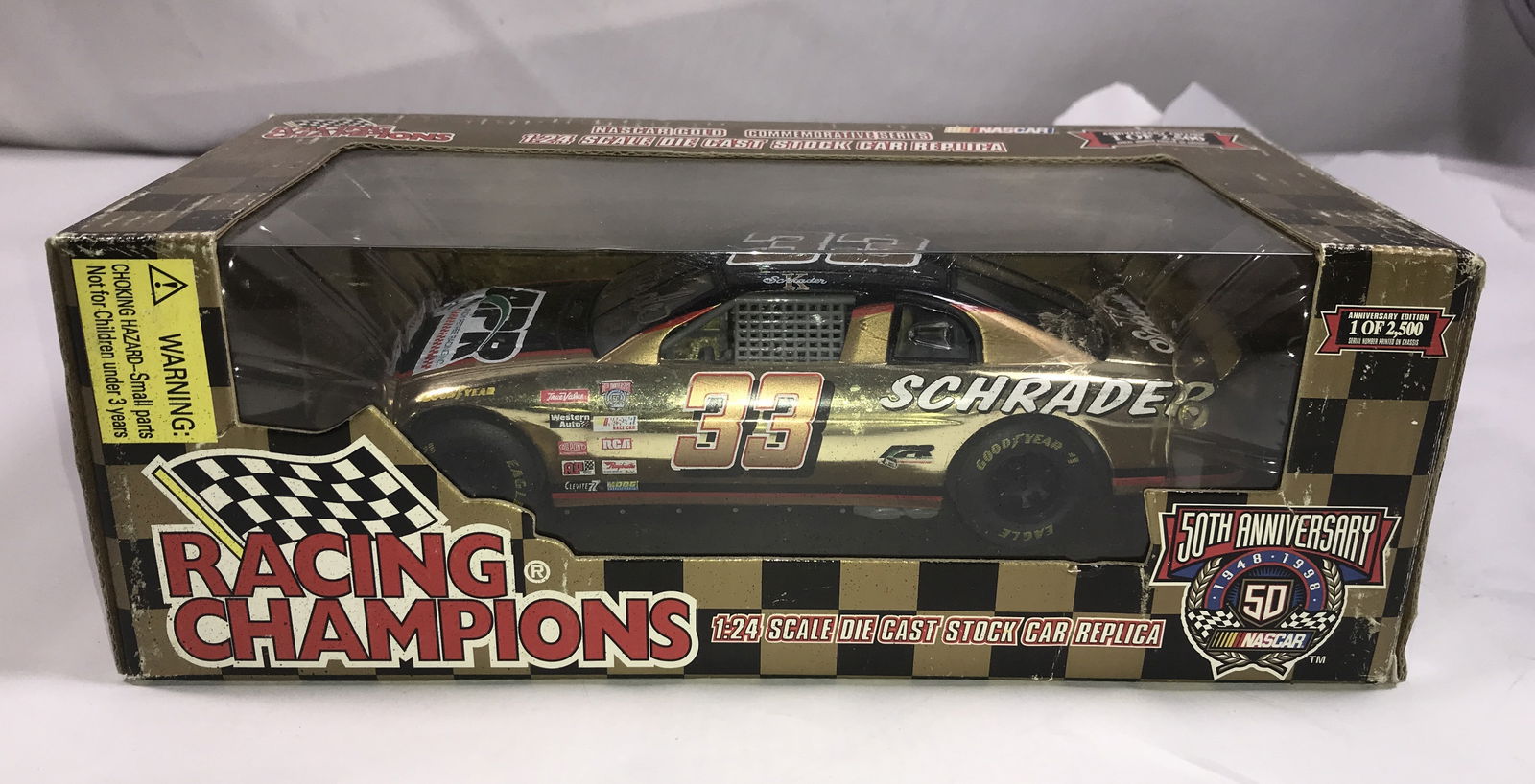 K Schrader autographed Gold Commemorative Series: 1 of 2,500 in org box