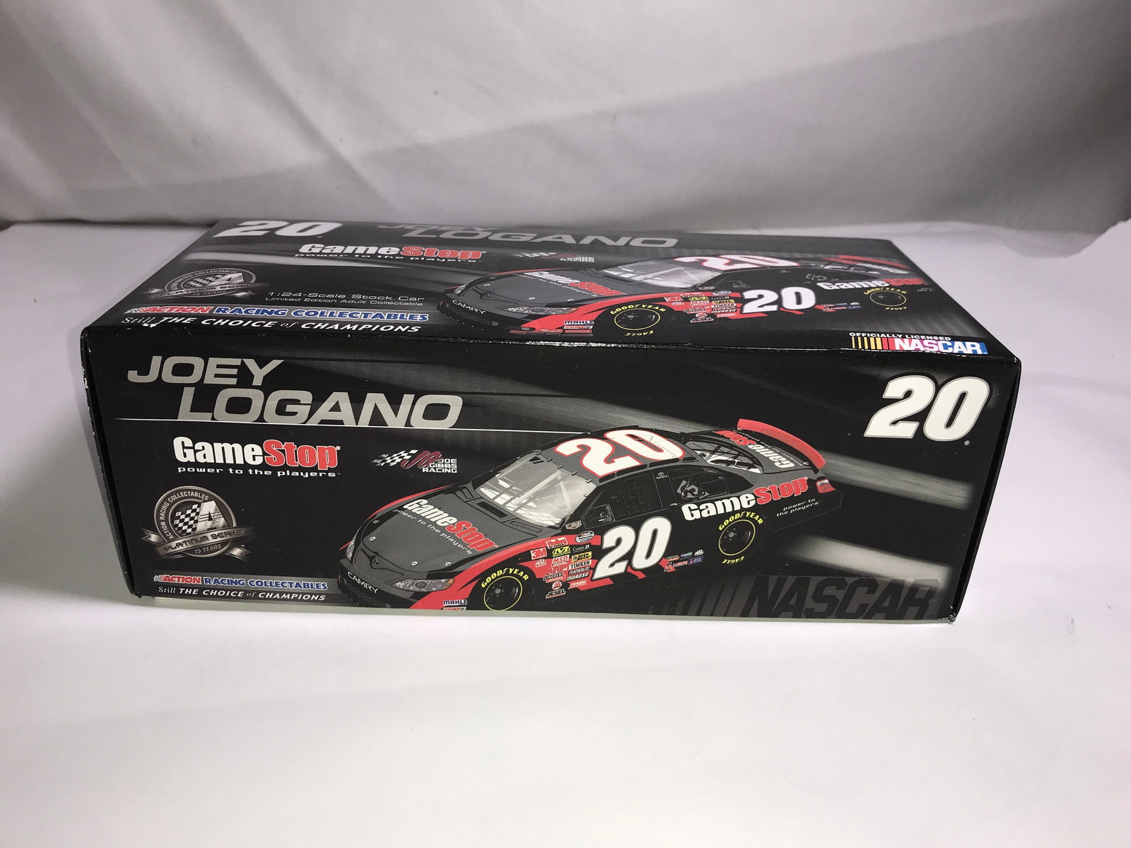 Joey Logano, Autographed 2008 Camry #20 GameStop: 1 of 3,082