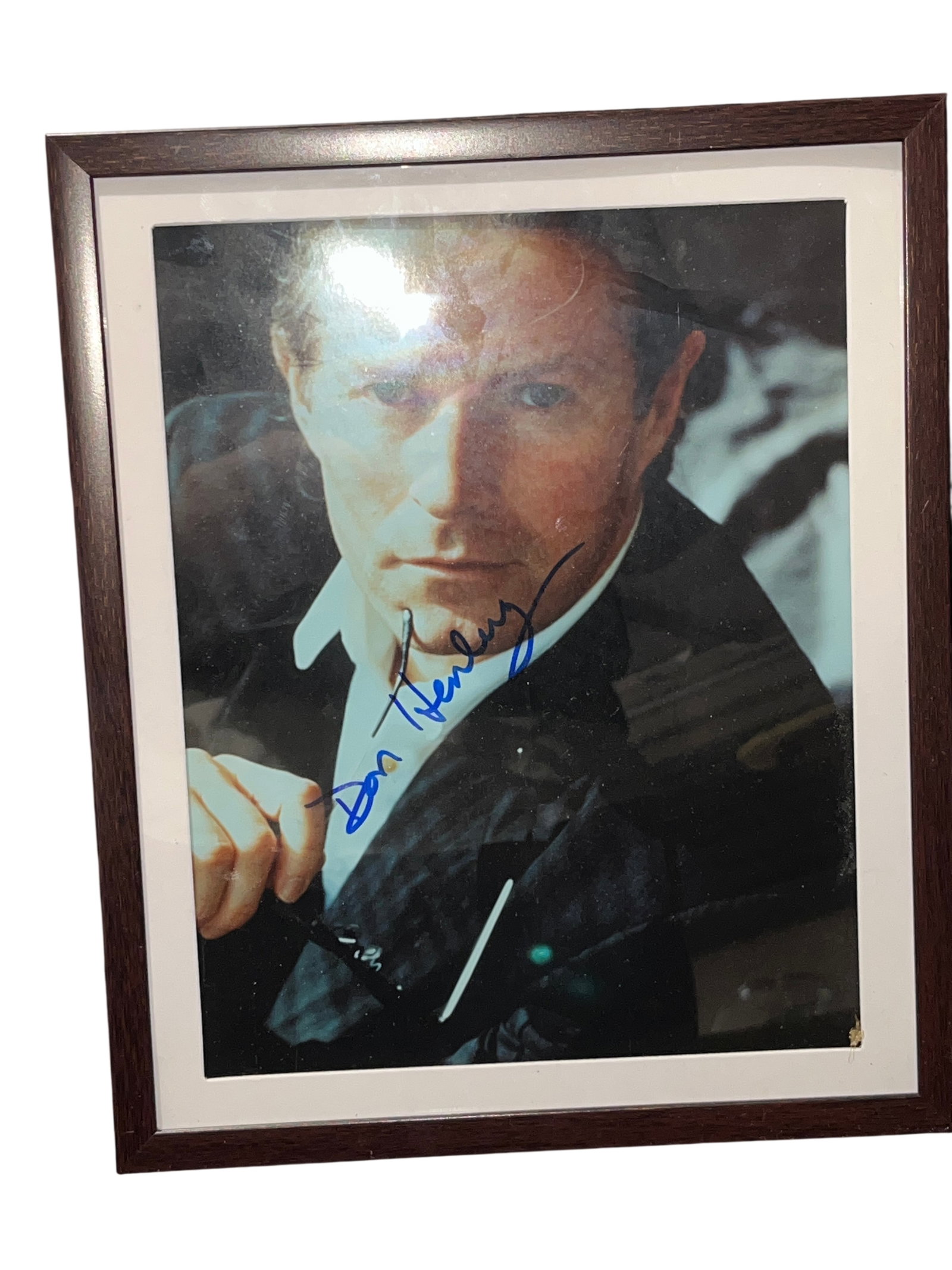 Don Henley Signed Photo - Framed: Frame measures 11 1/2 x 9 1/2 inches. No authenticity