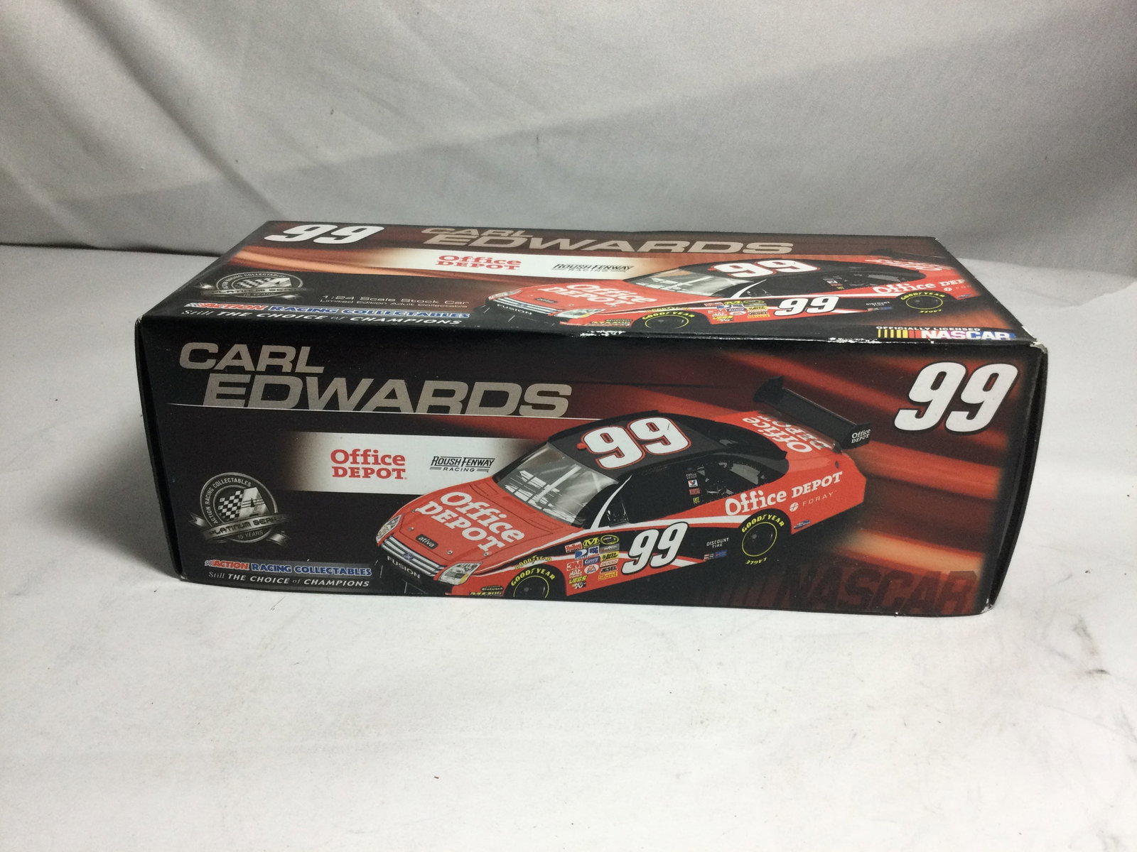 Carl Edwards, 2008 Fusion Die Cast: #99 Office Depot / 1 of 7248 In original box