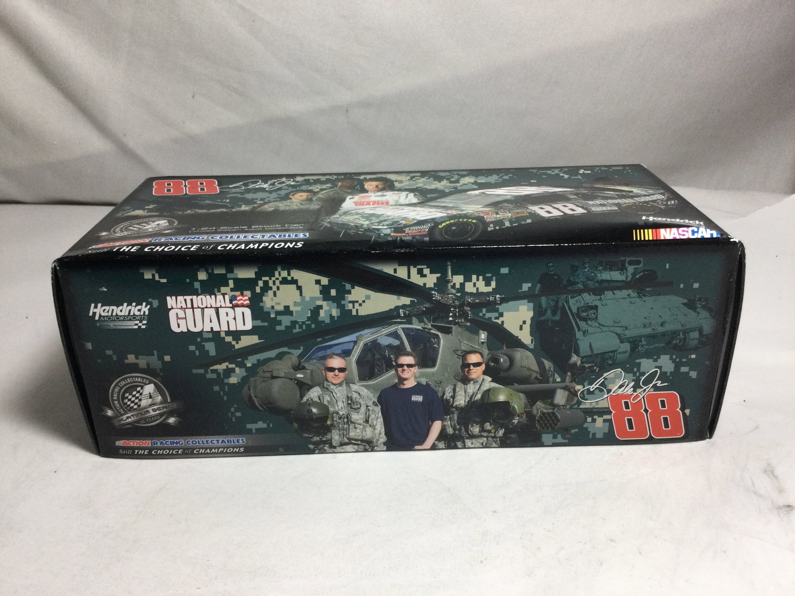 Dale Earnhardt Junior, 2008 impala SS: #88 National guard digital camo / 1 of 30126 In original box Die Cast