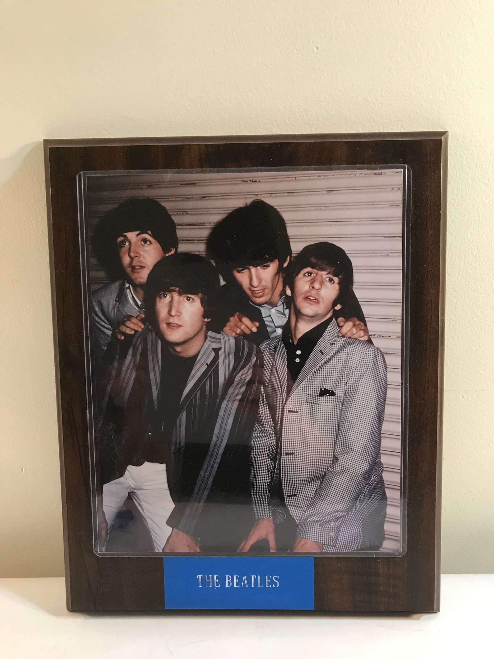 The Beatles Commemorative Wood Laminate Wall Plaque (1 of 3)