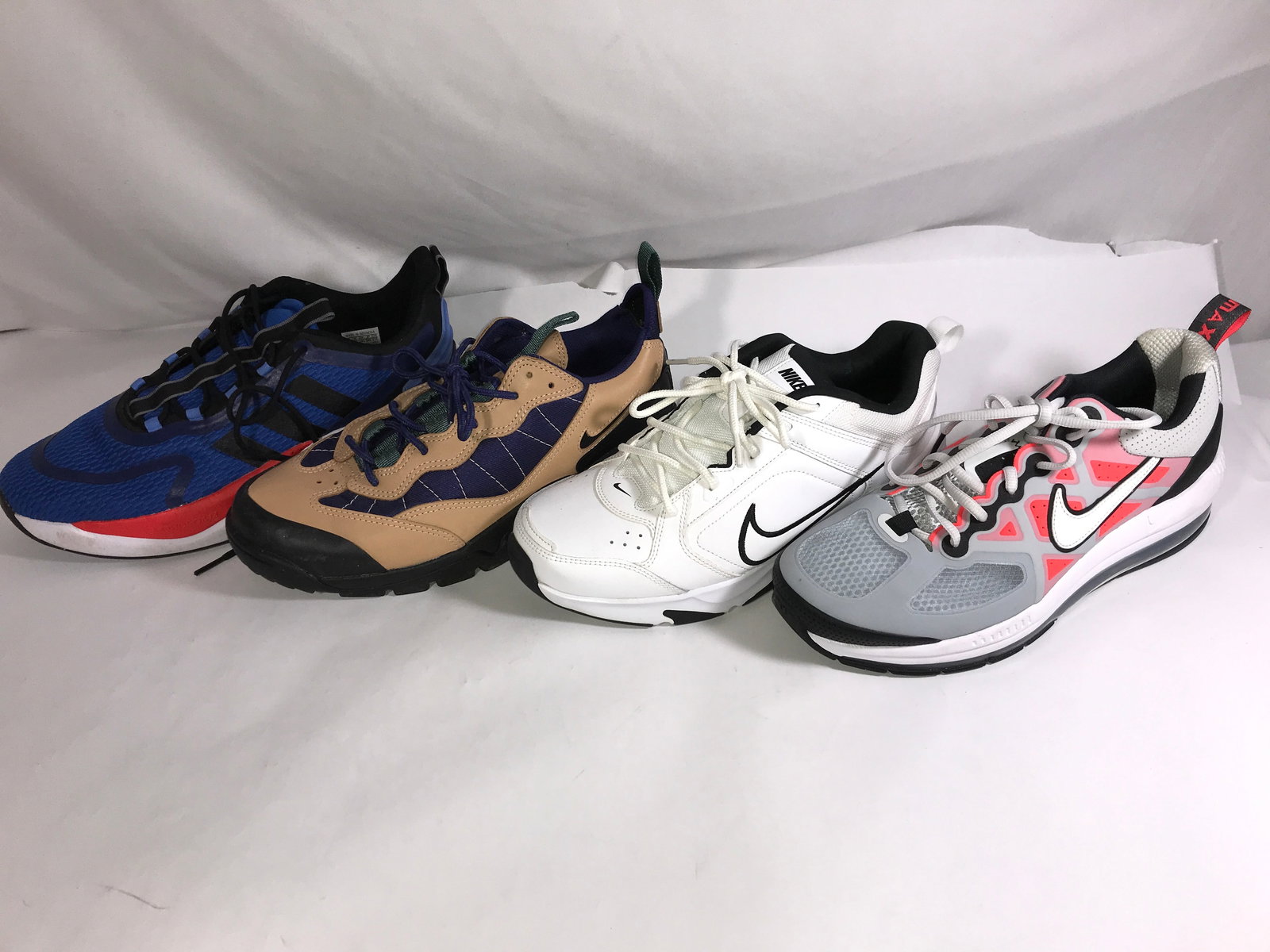 New Sneakers 4 pairs of men’s sneakers: US size 10.5