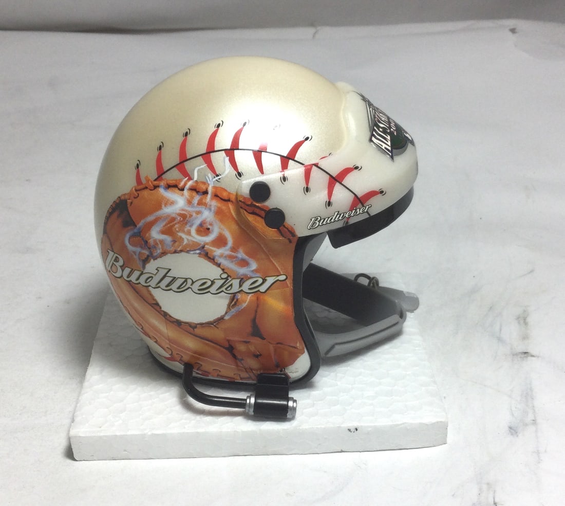 Dale Earnhardt Junior, 2001 helmet: #8 Budweiser/MLB All-Star game/1 of 1800