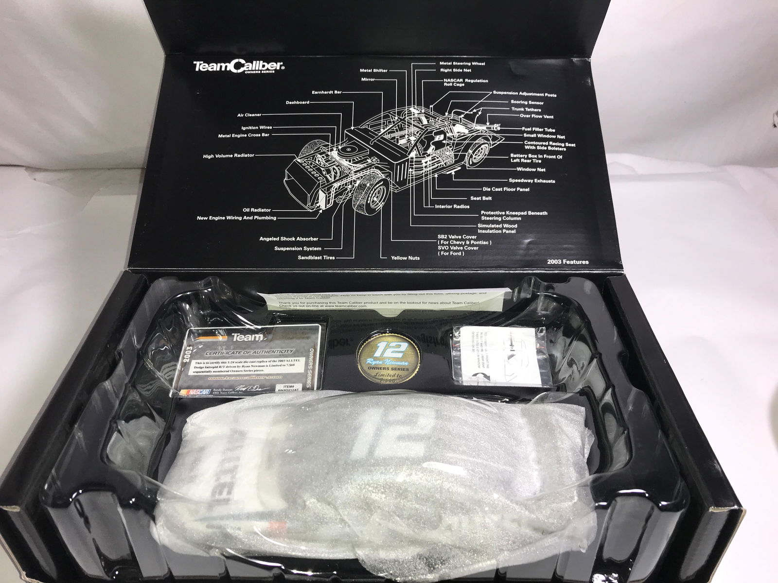 Ryan Newman 2003 Dodge Intrepid NIB: #12 ALLTEL / owners series/limited edition