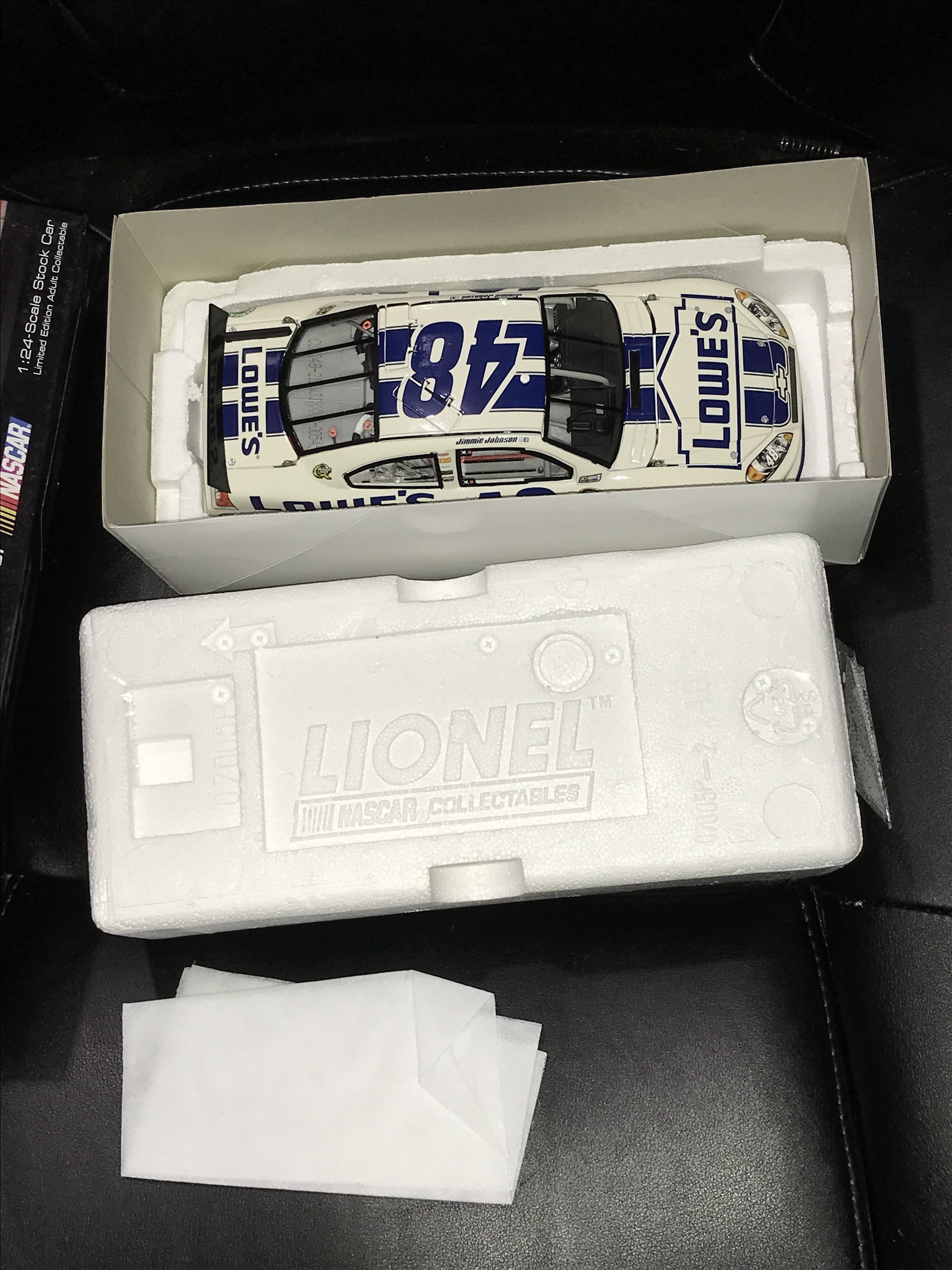 Jimmie Johnson 2012 Impala Dover White 1 of 552: Limited Edition, #48 Lowe's, 1:24 die cast in original box