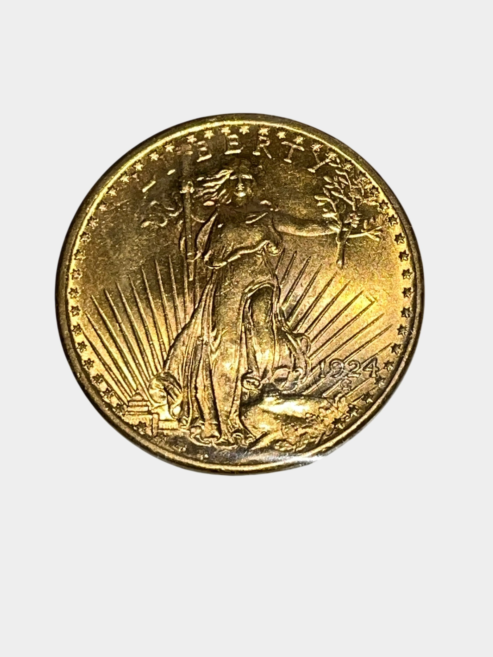 US 1924-S Saint-Gaudens Gold Double Eagle Coin (1 of 5)