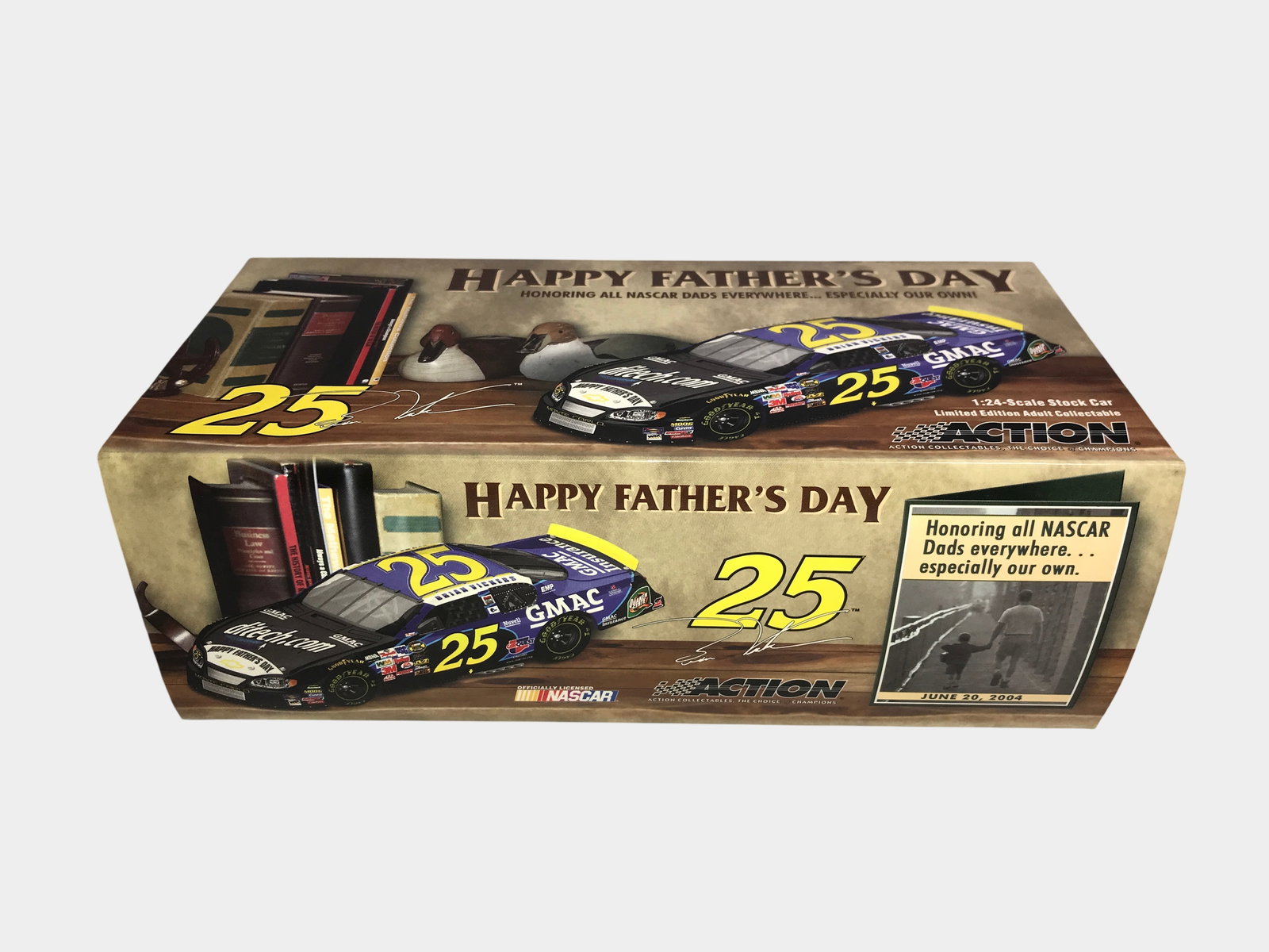 Three Action Racing Collectables 1:24 Scale NASCAR Die-Cast Stock Cars (1 of 15)