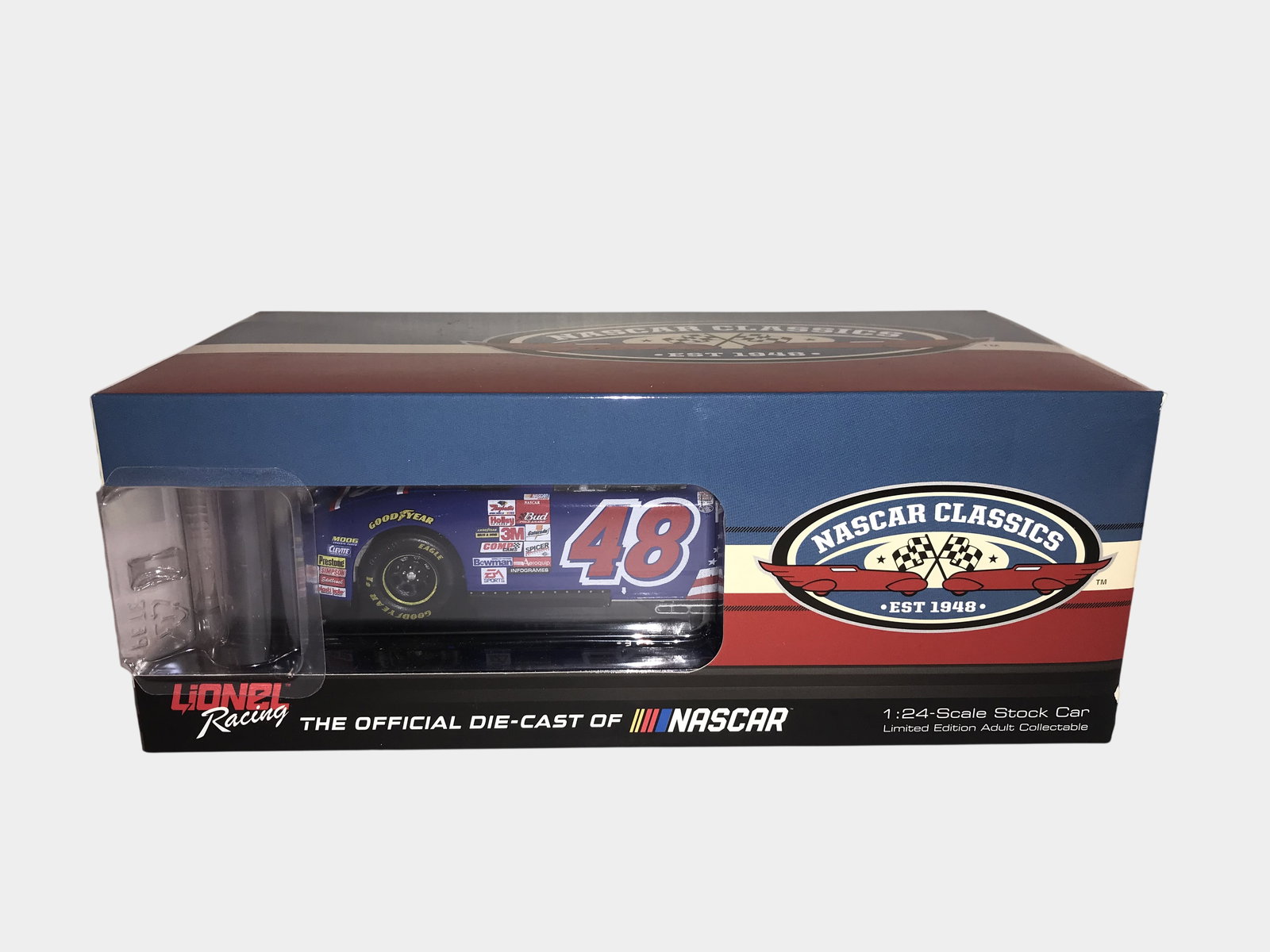 Lionel Racing Jimmie Johnson 48 Lowe's Power of Pride 2001 Chevrolet Monte Carlo 1st Career Start (1 of 5)