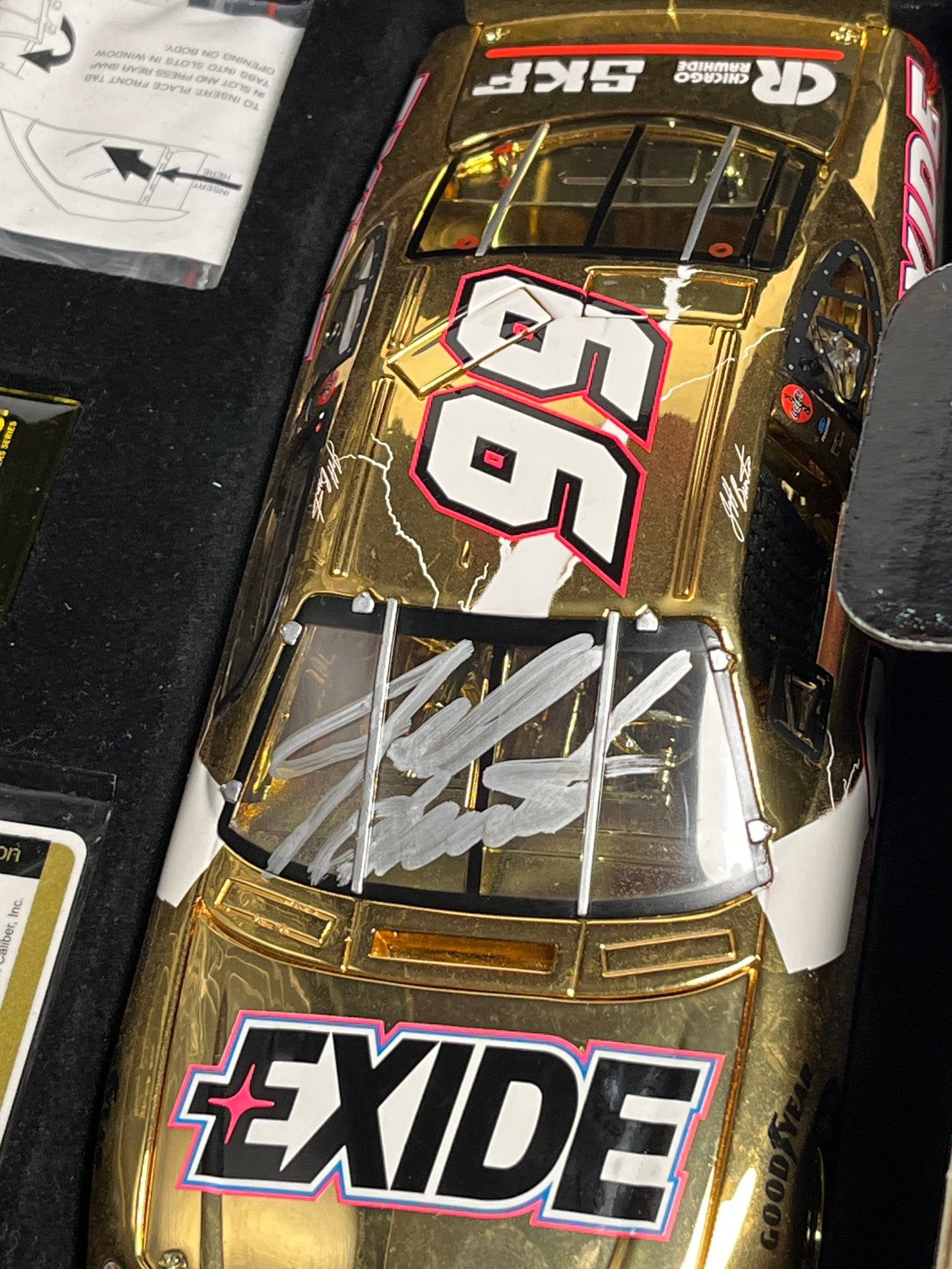 Autographed Jeff Burton #99 Diecast w/ Picture (1 of 6)