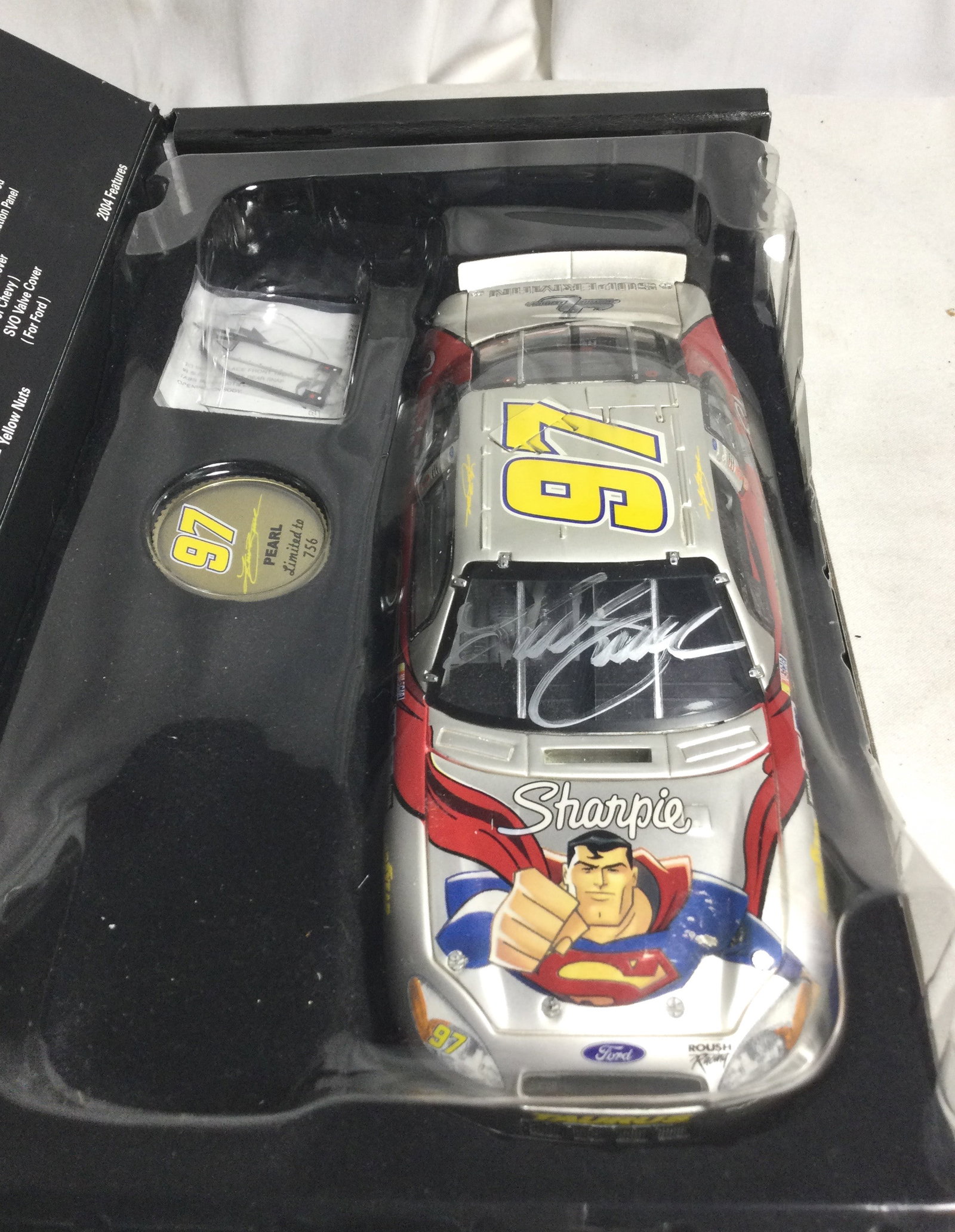 Kurt Busch Autographed 2004 Ford Taurus (1 of 6)