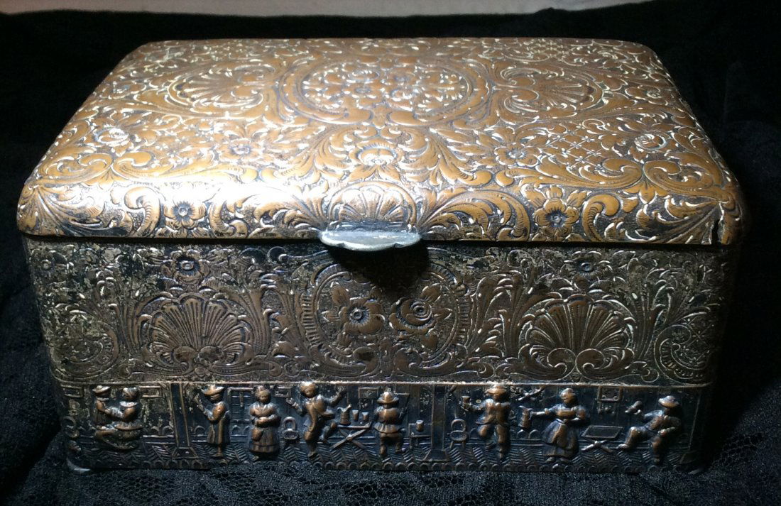 Victorian Copper Box (1 of 2)