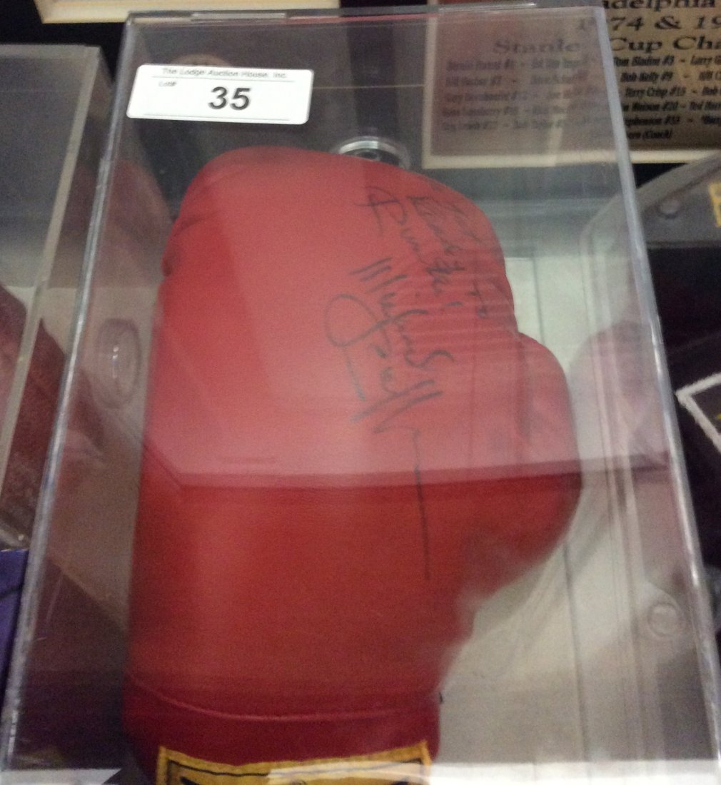 "Let's get ready to rumble" everlast glove Michael (1 of 1)