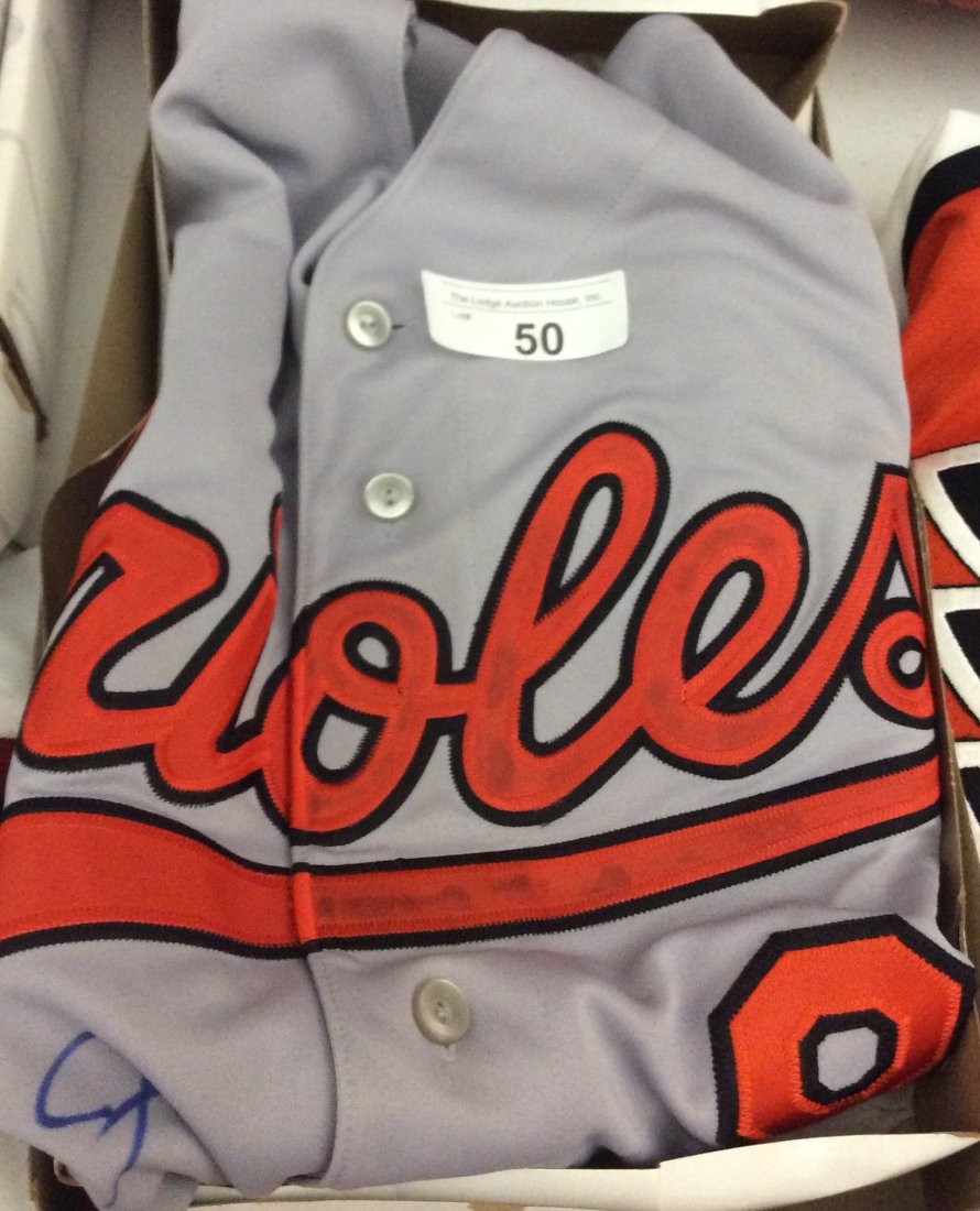 Cal Ripken autographed Orioles jersey (1 of 2)