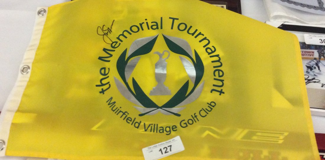 Jack Nicklaus autographed Memorial Tournament Muirfield (1 of 1)