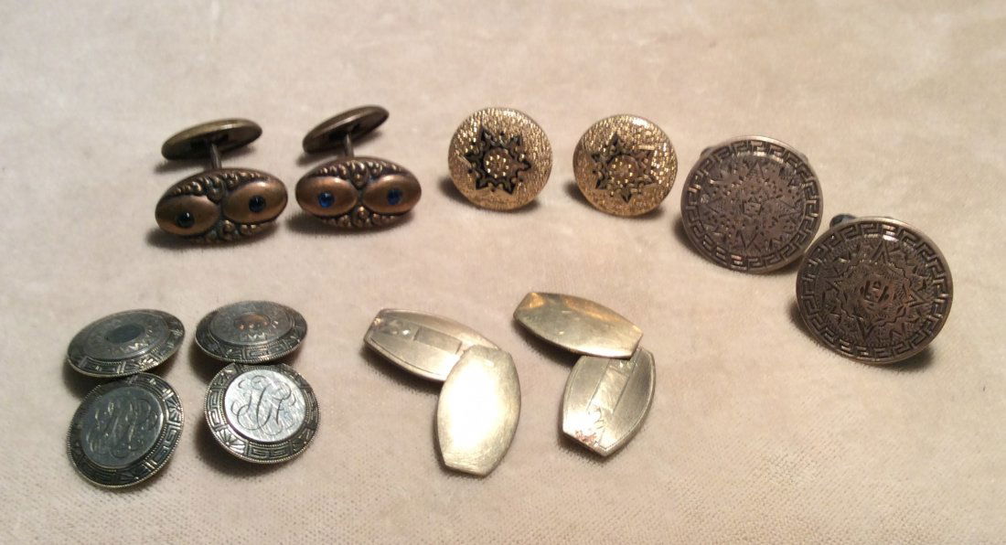 Vintage Cufflink Collection (1 of 4)