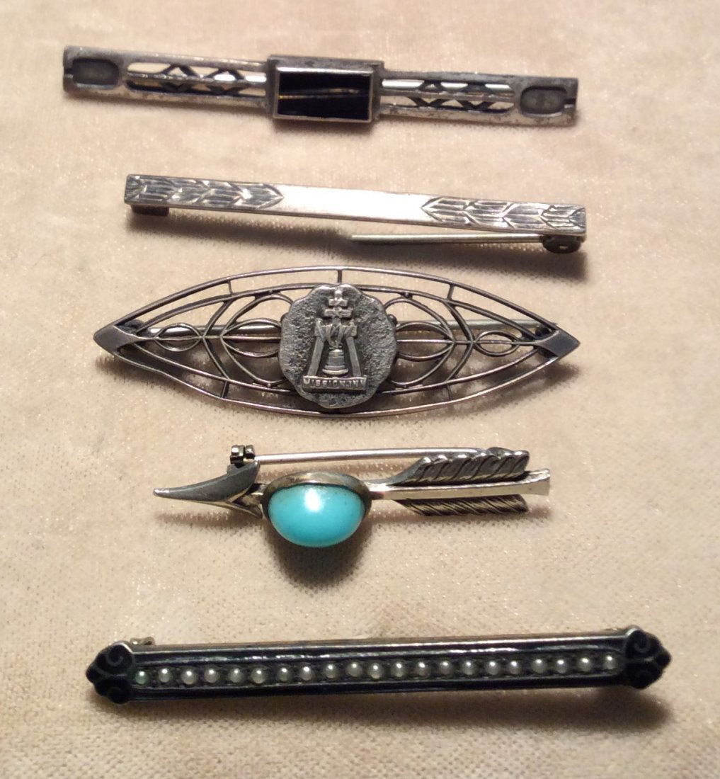 Sterling Bar Pins (1 of 2)