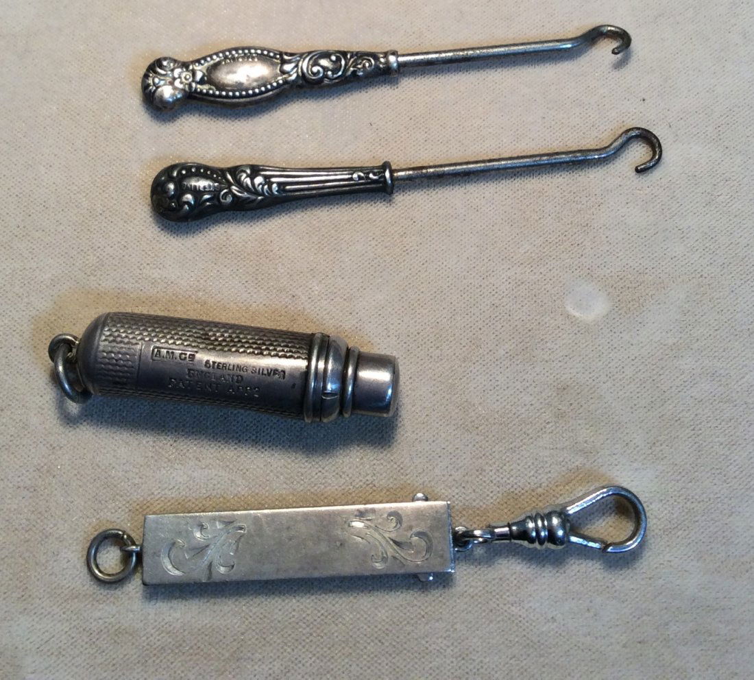 Sterling Shoe Hooks (1 of 2)