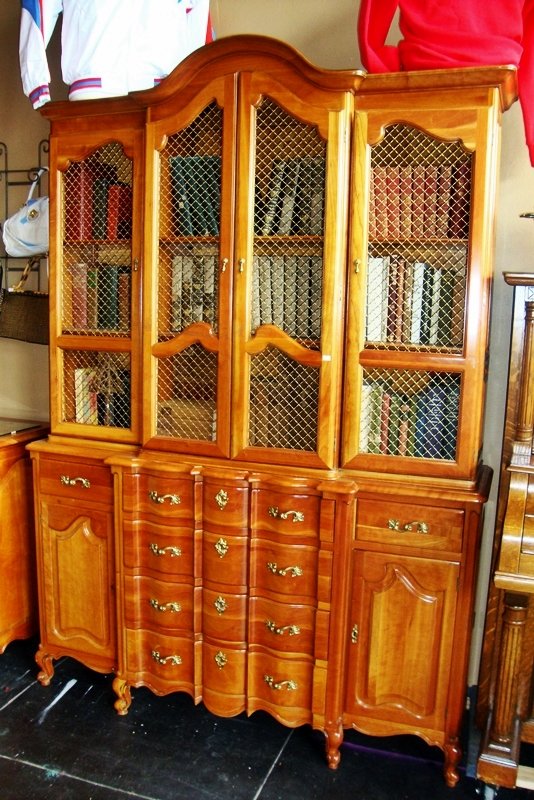 Antique Bookcase Union National Inc Furniture Co Jan 17 2014
