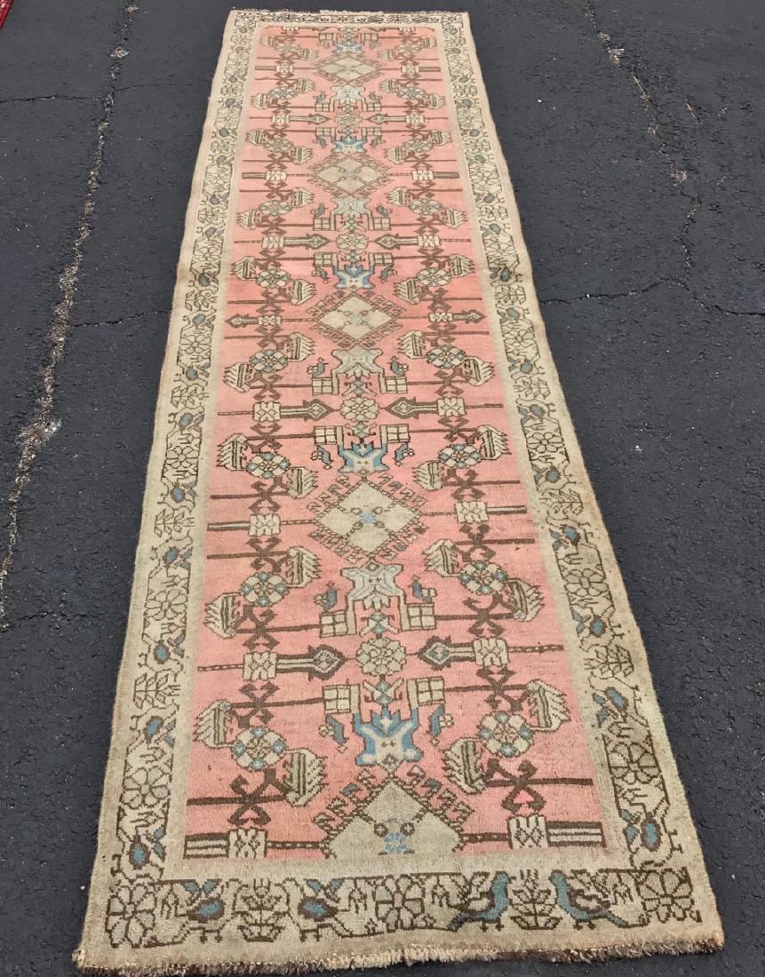 ORIENTAL RUG 2'9" X 10'4" AZARBYJON: ORIENTAL RUG 2'9" X 10'4" AZARBYJON