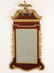 GEORGIAN MAHOGANY AND CARVED GILT WOOD MIRROR