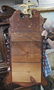 GEORGIAN MAHOGANY AND CARVED GILT WOOD MIRROR - 3