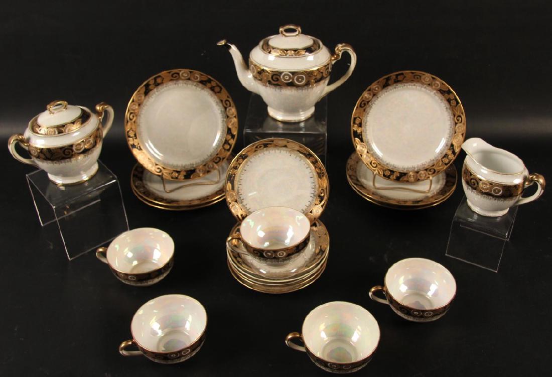20 PIECE NORITAKE HAND PAINTED TEA SERVICE (1 of 4)