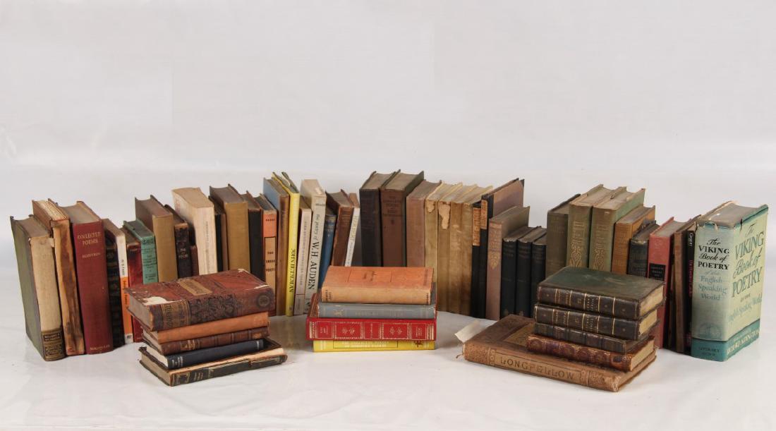 COLLECTION OF 60 BOOKS OF POETRY AND PROSE (1 of 10)