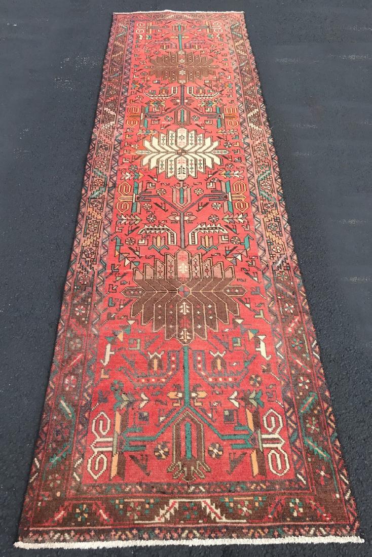 ORIENTAL RUG 3'2" X 12'3" PERSIAN (1 of 2)