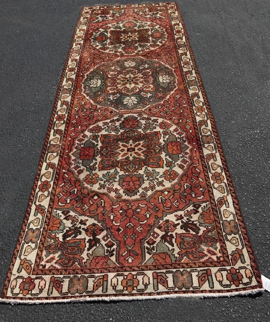 ORIENTAL RUG 3'7" X 10' BAKHTIARI (1 of 3)