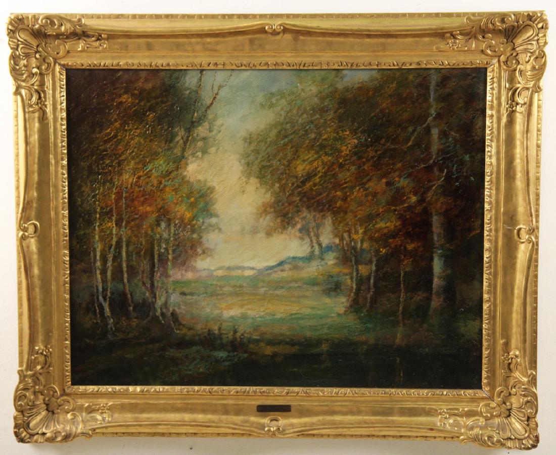 CHARLES HETHERINGTON, FRAMED O/C LANDSCAPE PAINTING (1 of 5)