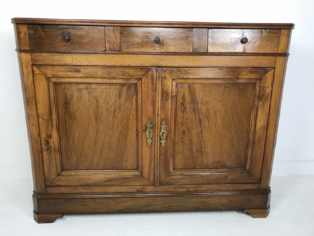 19TH C. PROVINCIAL MIXED WOOD BUFFET (1 of 5)