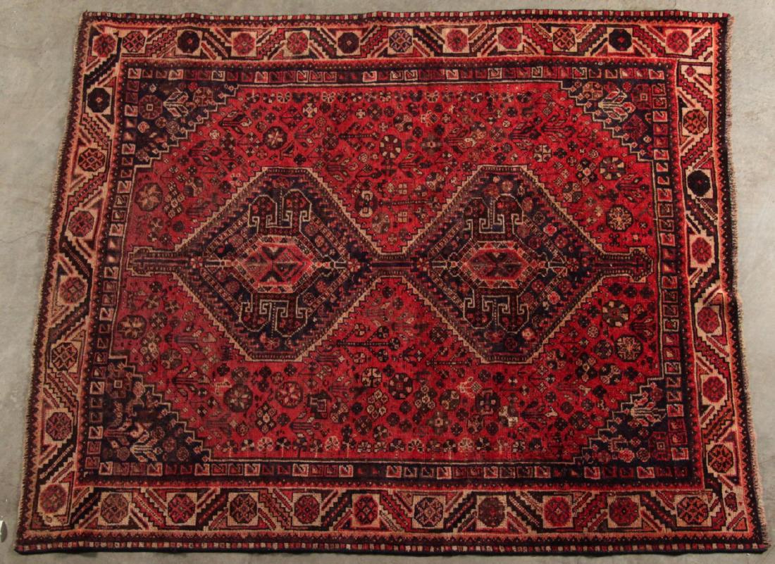 ORIENTAL RUG 5'5" X 6'7" SHIRAZ (1 of 2)