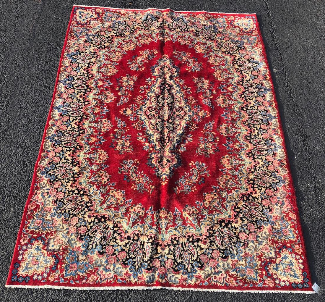 ORIENTAL RUG 6'9" X 9'6" KERMAN (1 of 2)