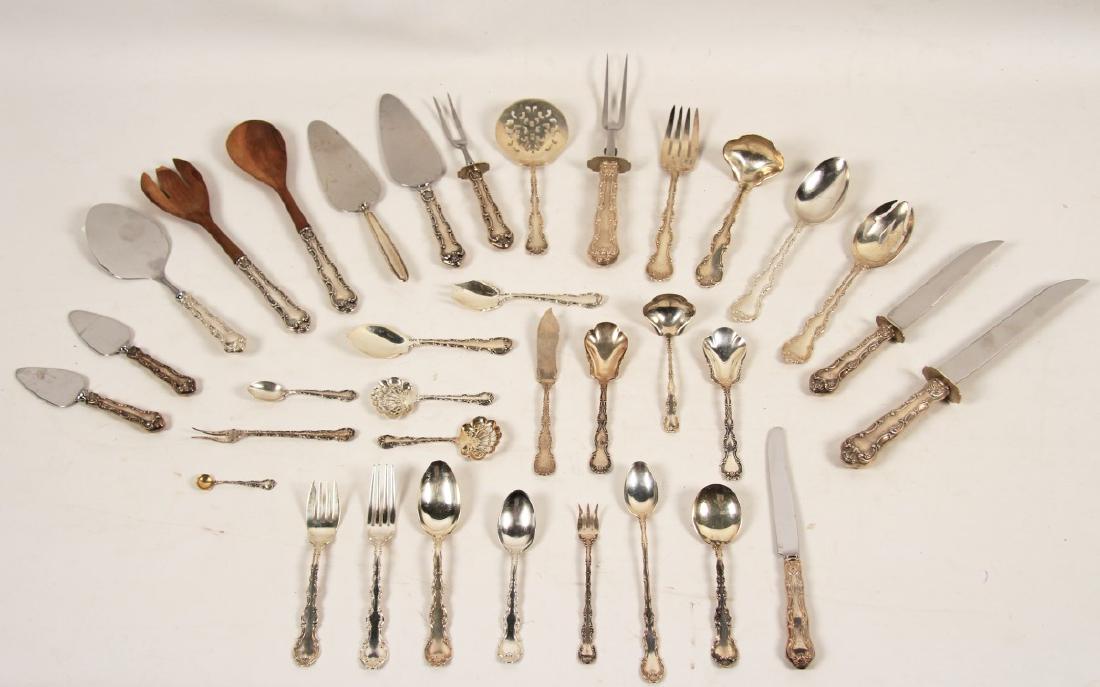 STROSBERG STERLING  FLATWARE; 174 TROY OZS. (1 of 7)