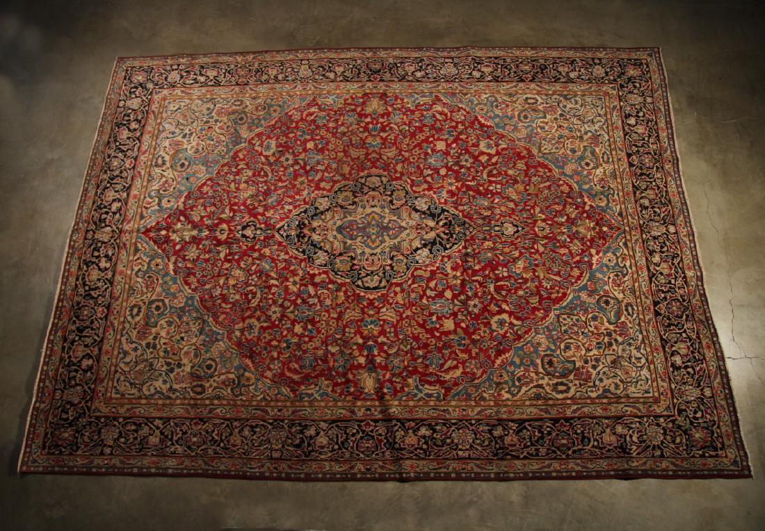 ORIENTAL RUG 9'9" X 13' KERMAN (1 of 5)