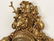 FINE OPEN WORK FRENCH DORE BRONZE CARTEL CLOCK - 2