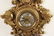 FINE OPEN WORK FRENCH DORE BRONZE CARTEL CLOCK - 4