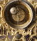 FINE OPEN WORK FRENCH DORE BRONZE CARTEL CLOCK - 5