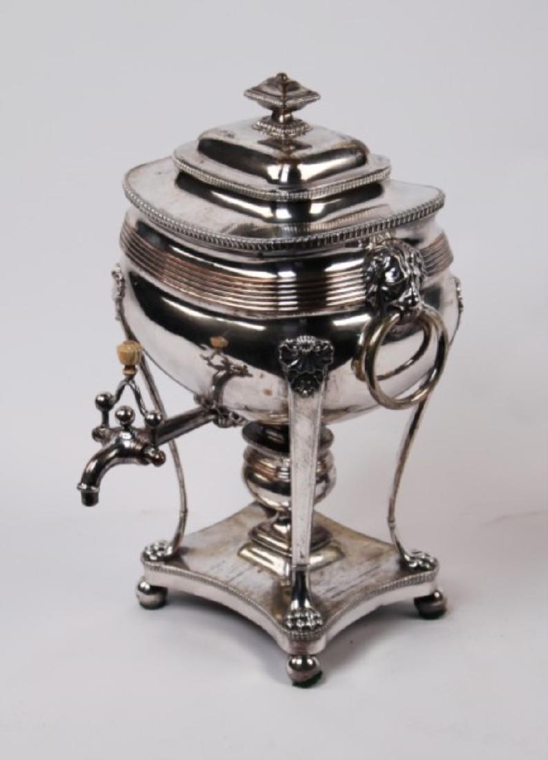 EARLY GEORGIAN SILVER SAMOVAR (1 of 1)