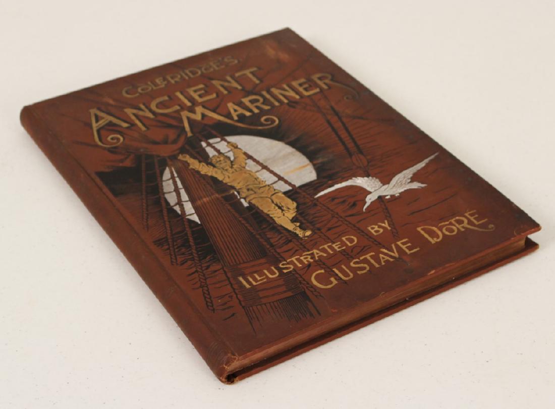 COLERIDGE'S ANCIENT MARINER" ILLUSTRATED BY GUSTAVE: BOOK TITLED "COLERIDGE'S ANCIENT MARINER" ILLUSTRATED BY GUSTAVE DORE, ALTEMUS EDITION, "THE RIME OF THE ANCIENT MARINER" BY SAMUEL TAYLOR COLERIDGE; PHILADELPHIA, HENRY ALTEMUS, CHERRY STREET, 1889;