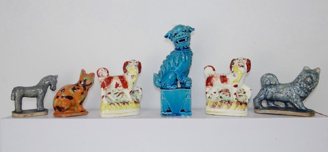 6 PC. MISC. LOT OF PORCELAIN/CERAMIC ANIMALS (1 of 6)