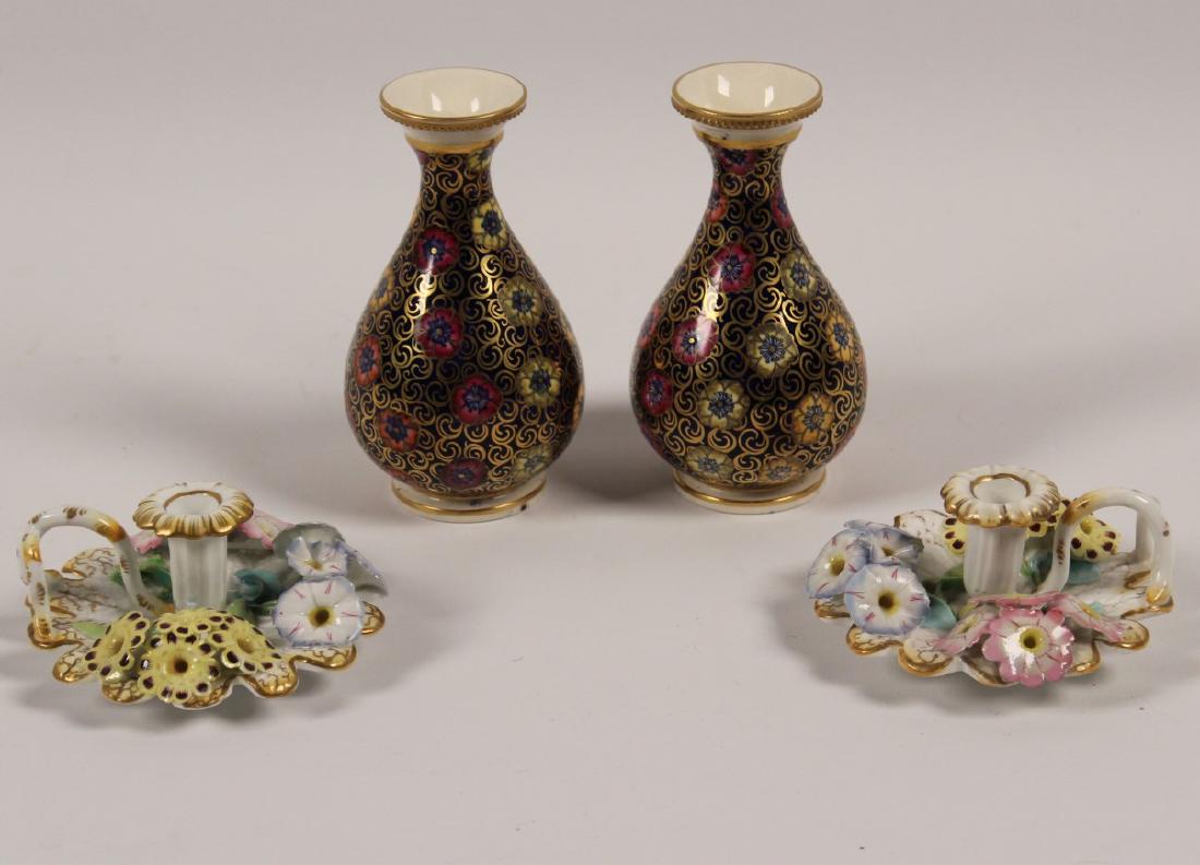 4 PIECE MISC. LOT OF ENGLISH PORCELAINS (1 of 5)