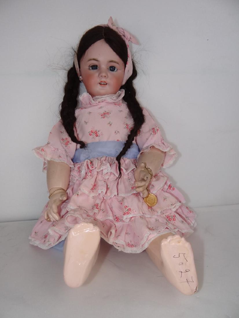 FRENCH PORCELAIN "BEBE JUMEAU" DOLL (1 of 10)