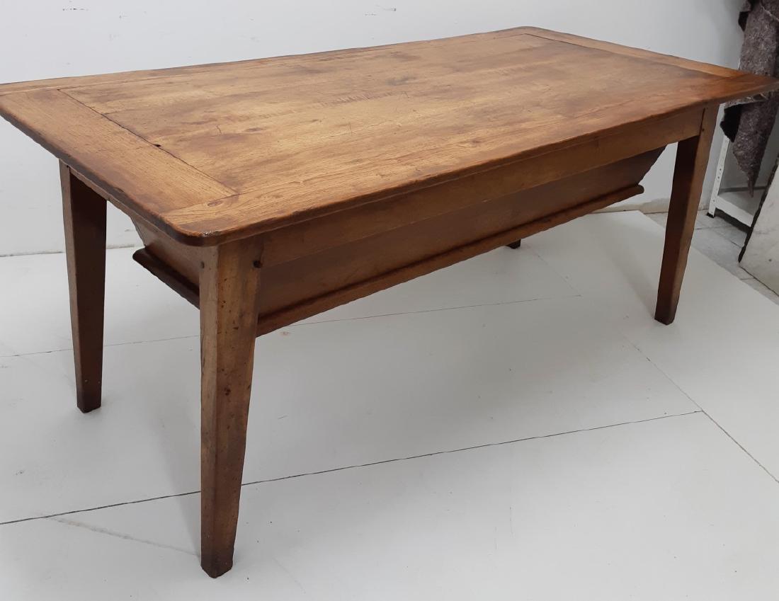 EARLY PROVINCIAL LIFT TOP DOUGH BIN TABLE (1 of 3)