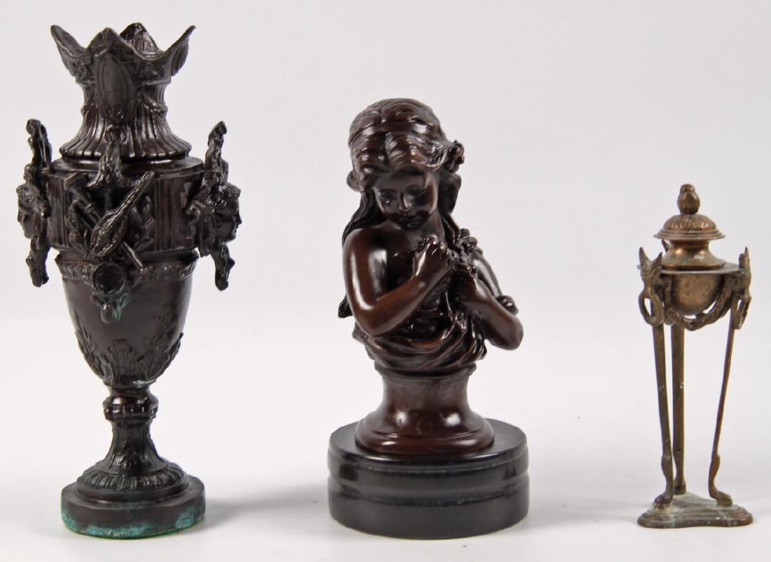 3 MISCELLLANEOUS BRONZES (1 of 2)