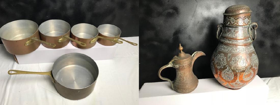 7 PC. MISCELLANEOUS LOT OF COPPER (1 of 9)